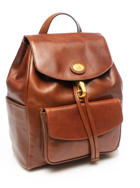 STORY DONNA Rucksack aus Leder BRAUN - Damentaschen
