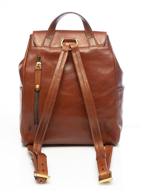 STORY DONNA Rucksack aus Leder BRAUN - Damentaschen