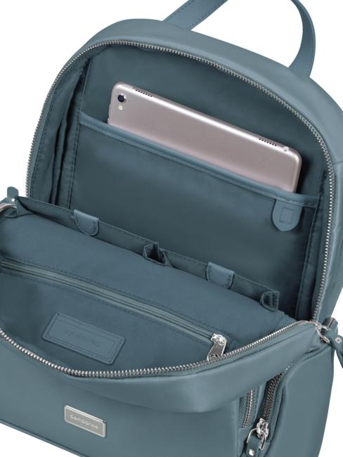 KARISSA 2.0 Rucksack mit drei Taschen petrolblau - Damentaschen