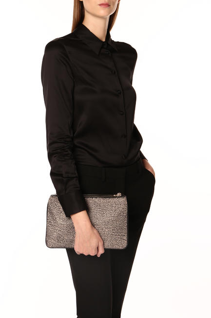 ECO S Schultertasche OP / NATUR / SCHWARZ - Damentaschen