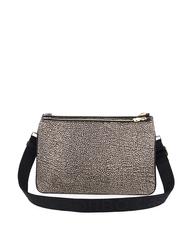 BORBONESE ECO S Schultertasche OP / NATUR / SCHWARZ - Damentaschen - 3