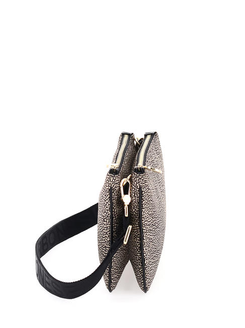 ECO S Schultertasche OP / NATUR / SCHWARZ - Damentaschen