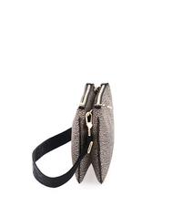 BORBONESE ECO S Schultertasche OP / NATUR / SCHWARZ - Damentaschen - 4