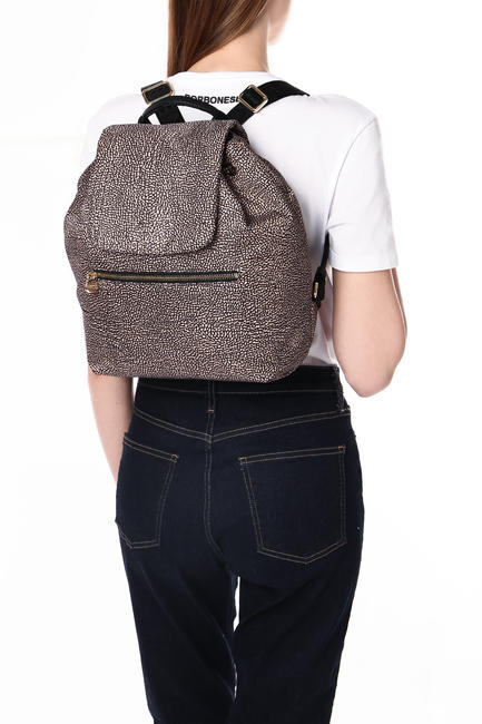 ECO M Rucksack OP / NATUR / SCHWARZ - Damentaschen