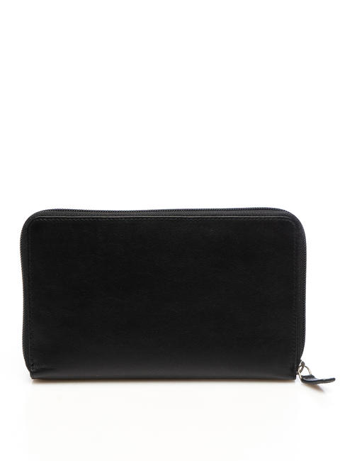 MONTE ROSA Kartenetui aus Leder Schwarz - Brieftaschen Damen