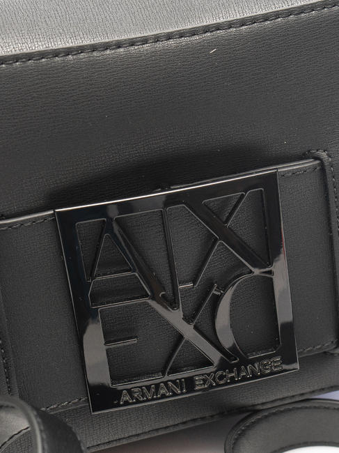 A|X BUCKLE Schultertasche Schwarz - Damentaschen