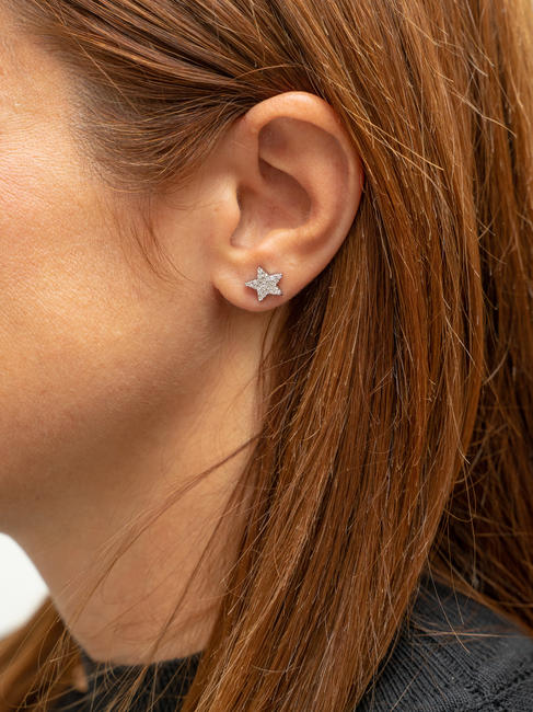 STELLA Ohrringe mit Zirkonia STAHL - Ohrringe