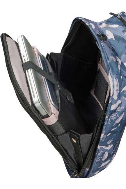 SECURIPACK PRINT S Laptop-Rucksack 14,1 " BLAU TARNUNG - PC-Rucks&auml;cke