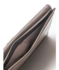 NAVA PASSENGER Dokumentenhalter aus Leder dunkelbraun - Tablettmappe &amp; Organizer - 4