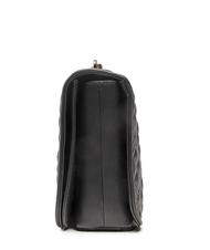 LOVE MOSCHINO NEW SHINY QUILTED Kleine Tasche umwandelbar Schwarz - Damentaschen - 4