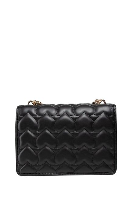 HEART QUILTED Wandelbare Tasche Schwarz - Damentaschen