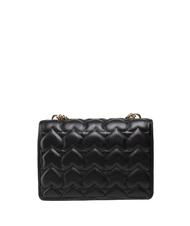 LOVE MOSCHINO HEART QUILTED Wandelbare Tasche Schwarz - Damentaschen - 3