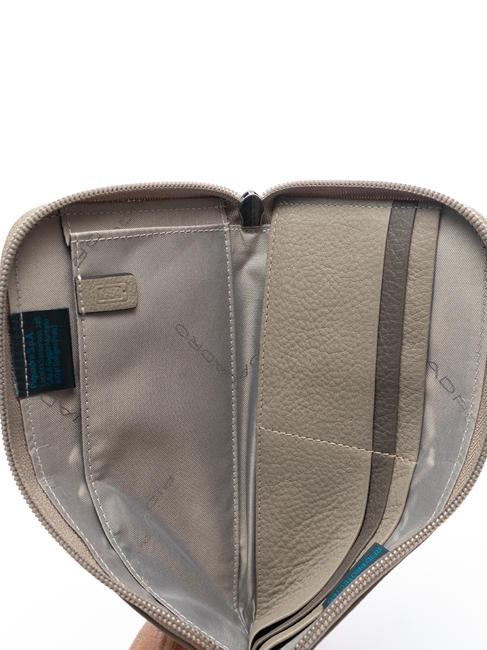 AKRON Smartphone-Geldbörse / Clutch-Tasche GRAU - Brieftaschen Damen
