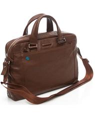 PIQUADRO CAMPIONARIO - BLUE SQUARE OUT PC-Aktentasche 14 " LEDER - Arbeitstaschen - 2