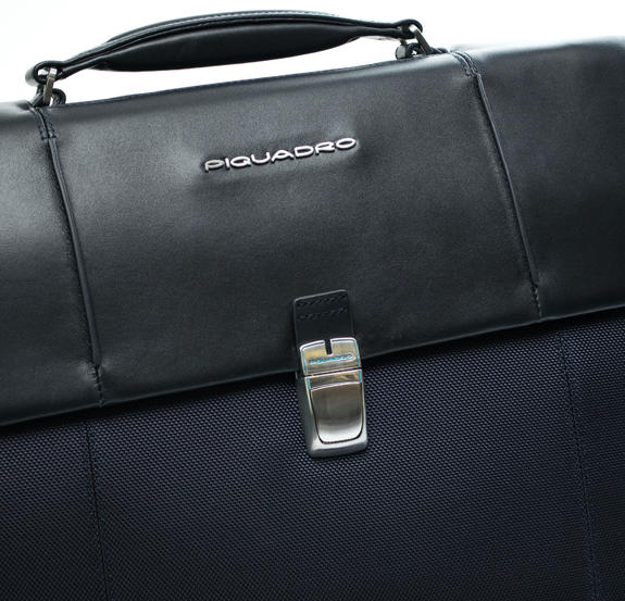 LINK 2 13" PC-Aktentasche, erweiterbar Blau - Arbeitstaschen