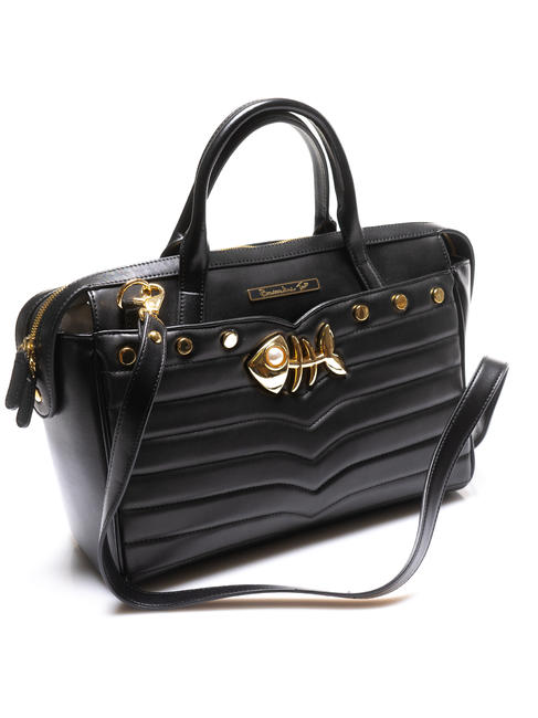 TUA ICONS Handtasche, mit Schultergurt Schwarz - Damentaschen
