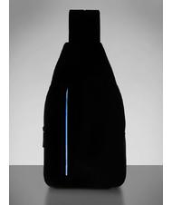 PIQUADRO brief 2 eine Schulter aus recyceltem Stoff - Umhängetaschen Herren