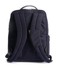 PIQUADRO BRIEF 2 Laptop-Rucksack und iPad-Halter aus recyceltem Stoff Blau - PC-Rucksäcke - 2