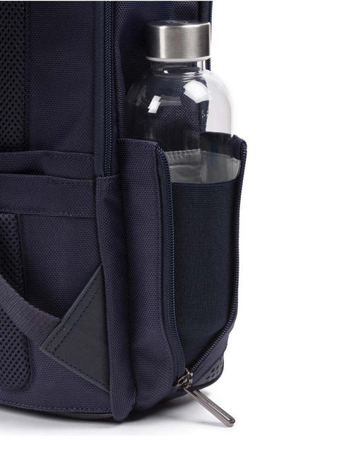 BRIEF 2 Laptop-Rucksack und iPad-Halter aus recyceltem Stoff Blau - PC-Rucksäcke