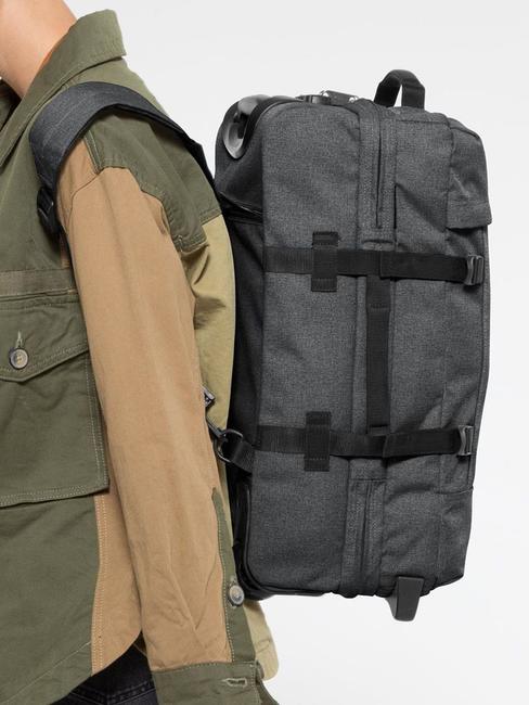 STRAPVERZ S Rucksack / Handgepäck Trolley SchwarzDenim - Handgepäck