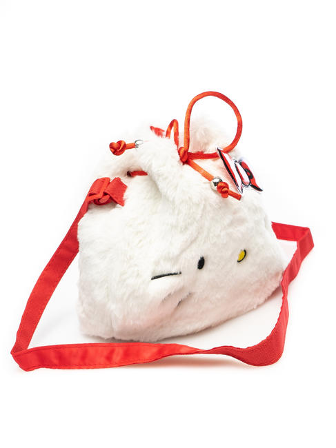 FURRY Mini-Eimer mit Schultergurt Wei&szlig; - Taschen und Accessoires f&uuml;r Kids