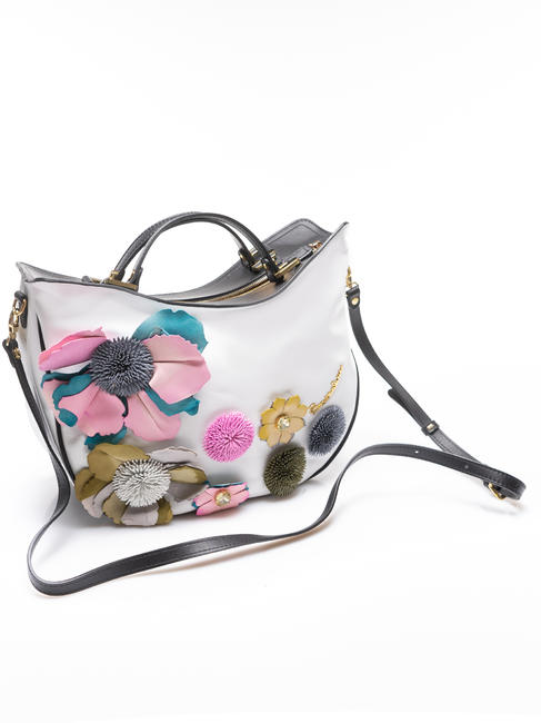 JASMINE  Handtasche, mit Schultergurt Wei&szlig; - Damentaschen