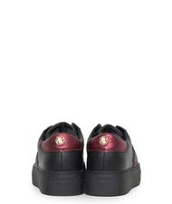 ANNA VIRGILI GIULIA FULMINE Turnschuhe aus Leder multi rot - Damenschuhe - 3