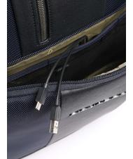 PIQUADRO BAG MOTIC 15,6 "PC-Rucksack Blau - PC-Rucksäcke - 4