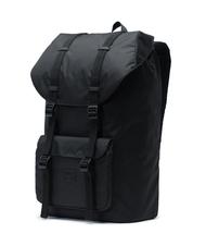 HERSCHEL LITTLE AMERICA LIGHT Laptop-Rucksack 15 " HELLES SCHWARZ - Rucks&auml;cke f&uuml;r Schule &amp; Freizeit - 2