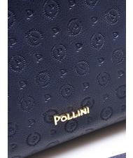 POLLINI HERITAGE EMBOSSED Handtasche Blau - Damentaschen - 4