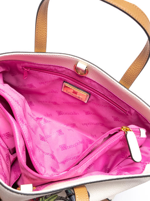 BRITNEY Umh&auml;ngetasche mit Schulterriemen BEIGE - Damentaschen