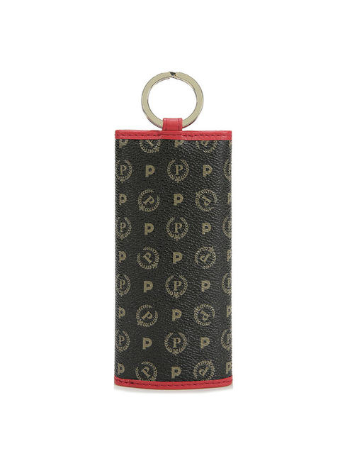 Astuccio portachiavi HERITAGE, mit sechs Haken schwarzer Lack - Schl&uuml;sselanh&auml;nger und Schl&uuml;sseletuis