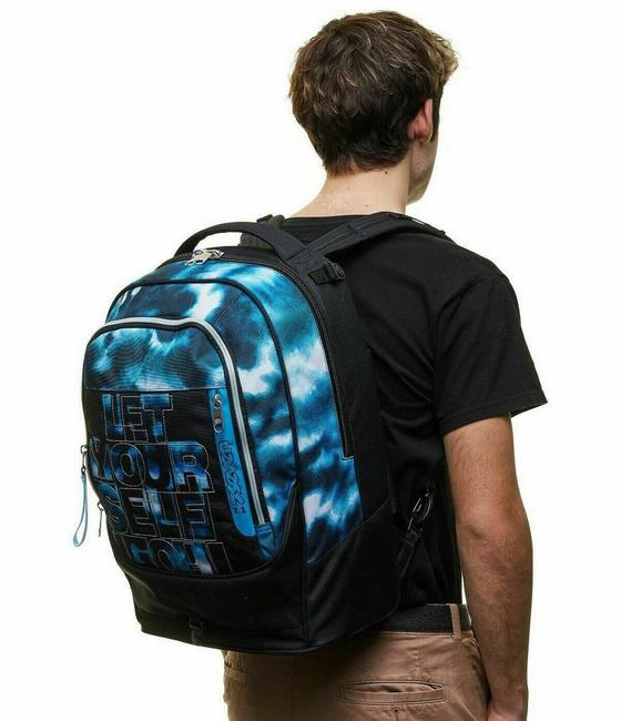 JACK Dip & Sky Trolley-Rucksack mit abnehmbarem Trolley blautief - Rucks&auml;cke mit Trolleyfunktion