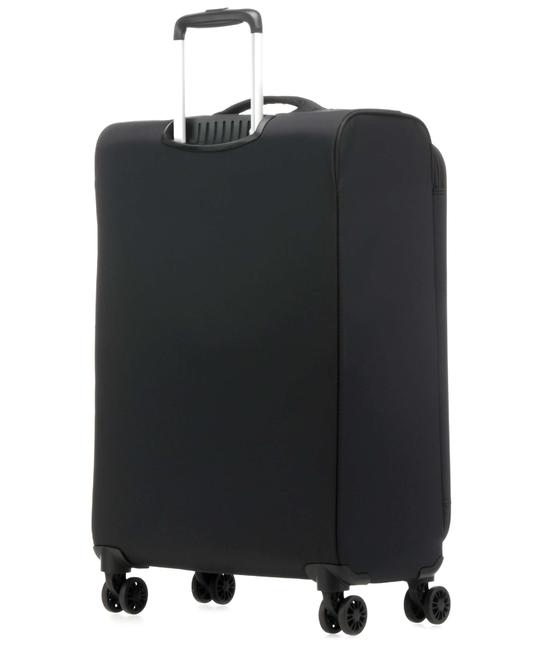 LITE RAY Mittlerer Trolley PECHSCHWARZ - Halbharte Trolleys