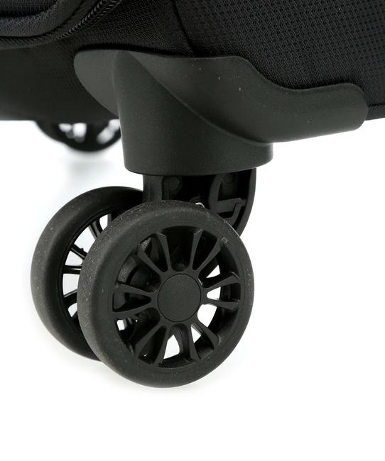 LITE RAY Mittlerer Trolley PECHSCHWARZ - Halbharte Trolleys
