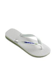HAVAIANAS BRASIL LOGO Flip-Flops für Herren Weiß - Schuhe Unisex - 3
