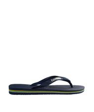 HAVAIANAS BRASIL LOGO Flip-Flops für Herren Navy blau - Schuhe Unisex - 3
