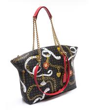 POLLINI HERITAGE PREPPY CLUB Schulter-Shopper Schwarz - Damentaschen - 2