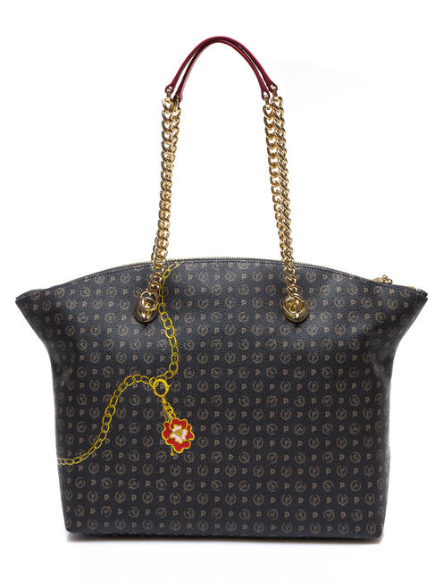 HERITAGE PREPPY CLUB Schulter-Shopper Schwarz - Damentaschen