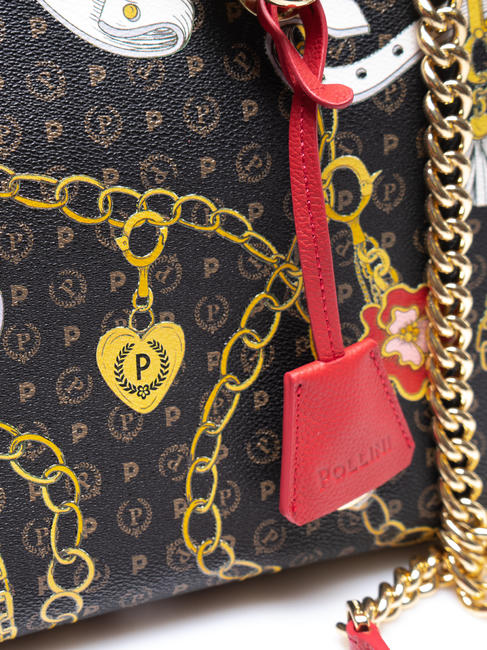 HERITAGE PREPPY CLUB Handtasche Schwarz - Damentaschen