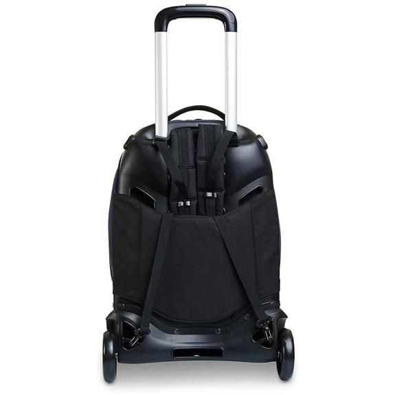 NEW PLUG Logo  Rucksack mit abnehmbarem Trolley patriotblau - Rucks&auml;cke mit Trolleyfunktion