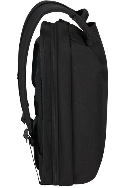 SECURIPACK 15,6 "Laptop-Rucksack SCHWARZER STAHL - PC-Rucksäcke