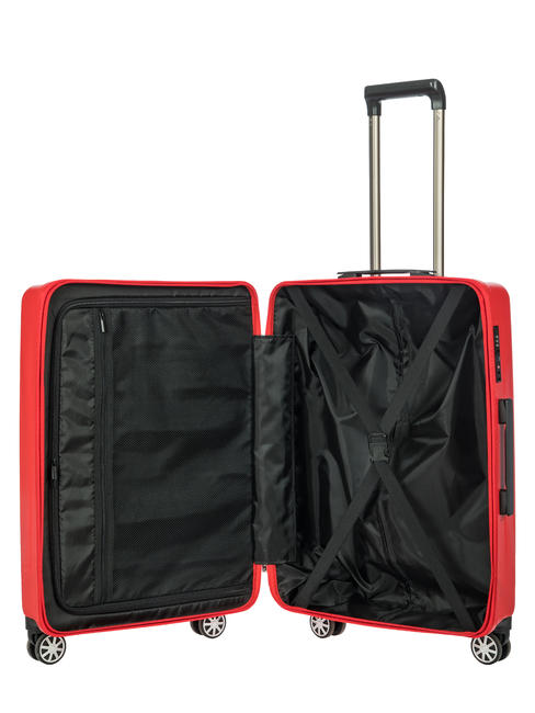 CERVIA Mittlerer Trolley 69cm rot - Harte Trolleys