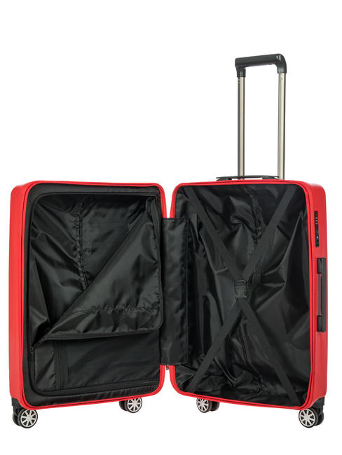CERVIA Mittlerer Trolley 69cm rot - Harte Trolleys