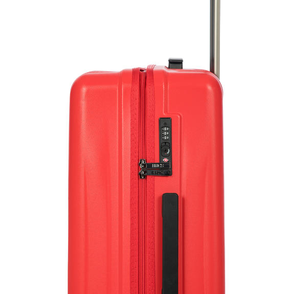 CERVIA Mittlerer Trolley 69cm rot - Harte Trolleys