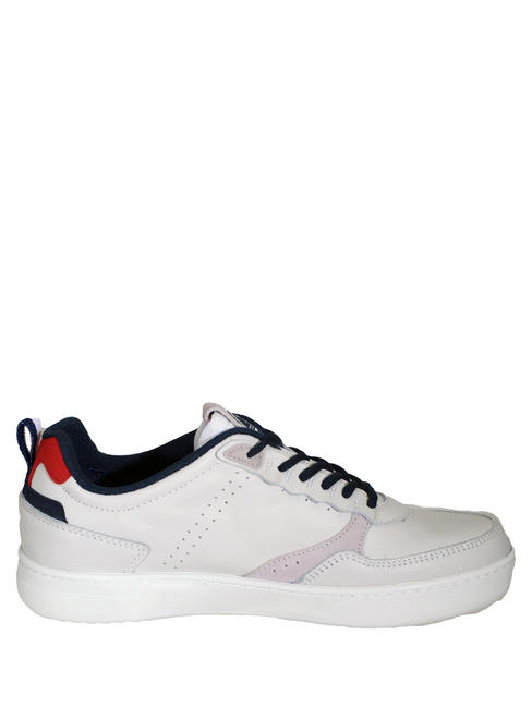 PEAK Turnschuhe aus Leder whi / nav - Herrenschuhe
