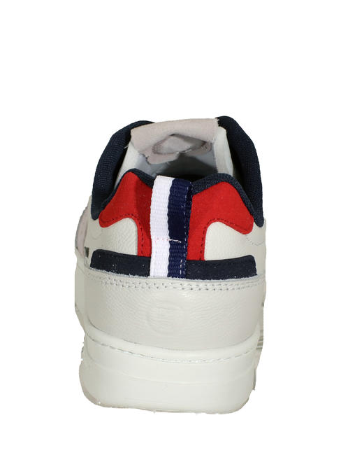 PEAK Turnschuhe aus Leder whi / nav - Herrenschuhe