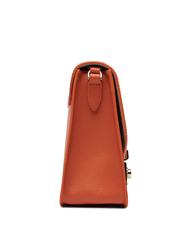 FURLA METROPOLIS S Mini-Umhängetasche aus Leder Mandarine - Damentaschen - 4