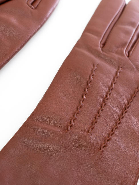 guanto basico con cuciture  COGNAC - Handschuhe