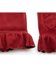 TOSCA BLU Handschuhmitrouche in suede  Burgund - Handschuhe - 3